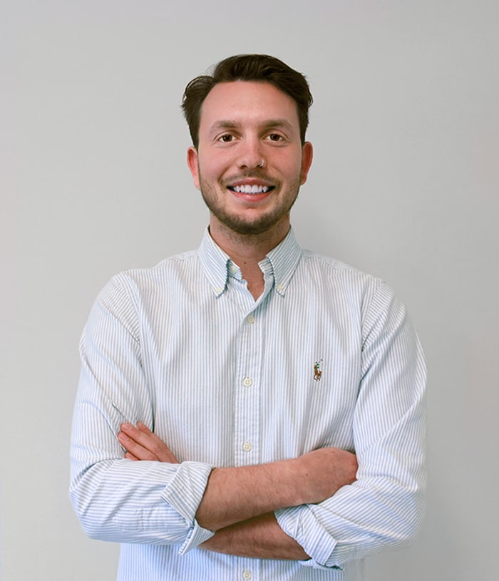 Man with arms crossed